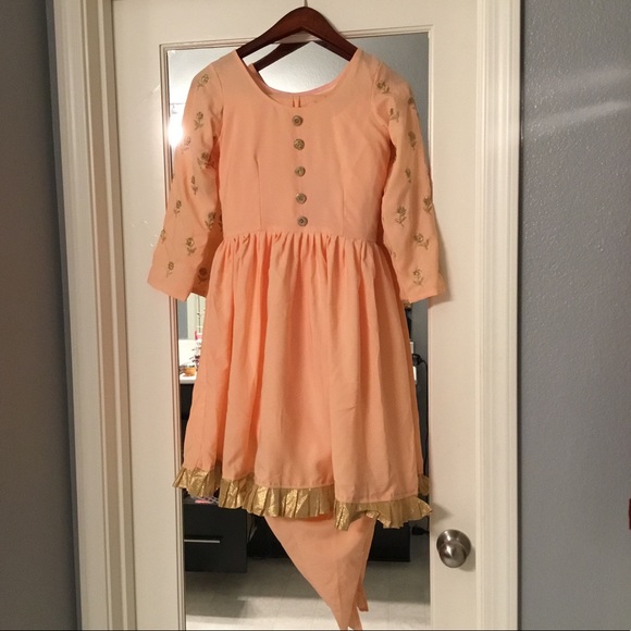 Dhoti salwar suit - Picture 4 of 12